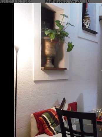 Breakfast nook dining area at The Hacienda House